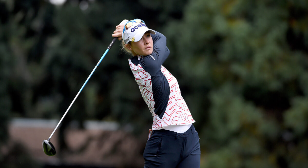 Nelly Korda can retake No. 1 ranking with a victory in Portland, and she’s off to a strong start