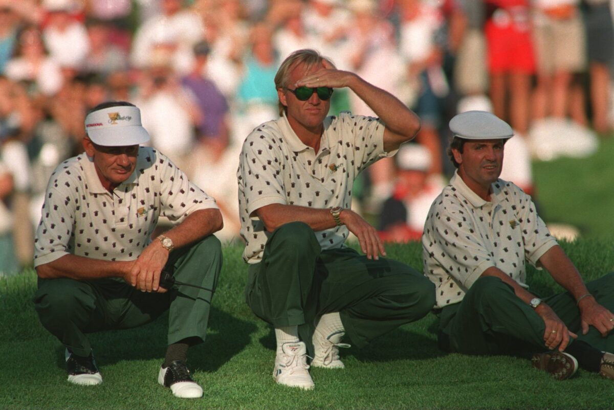 The story of the mutiny at the 1996 Presidents Cup. Of course, it includes Greg Norman