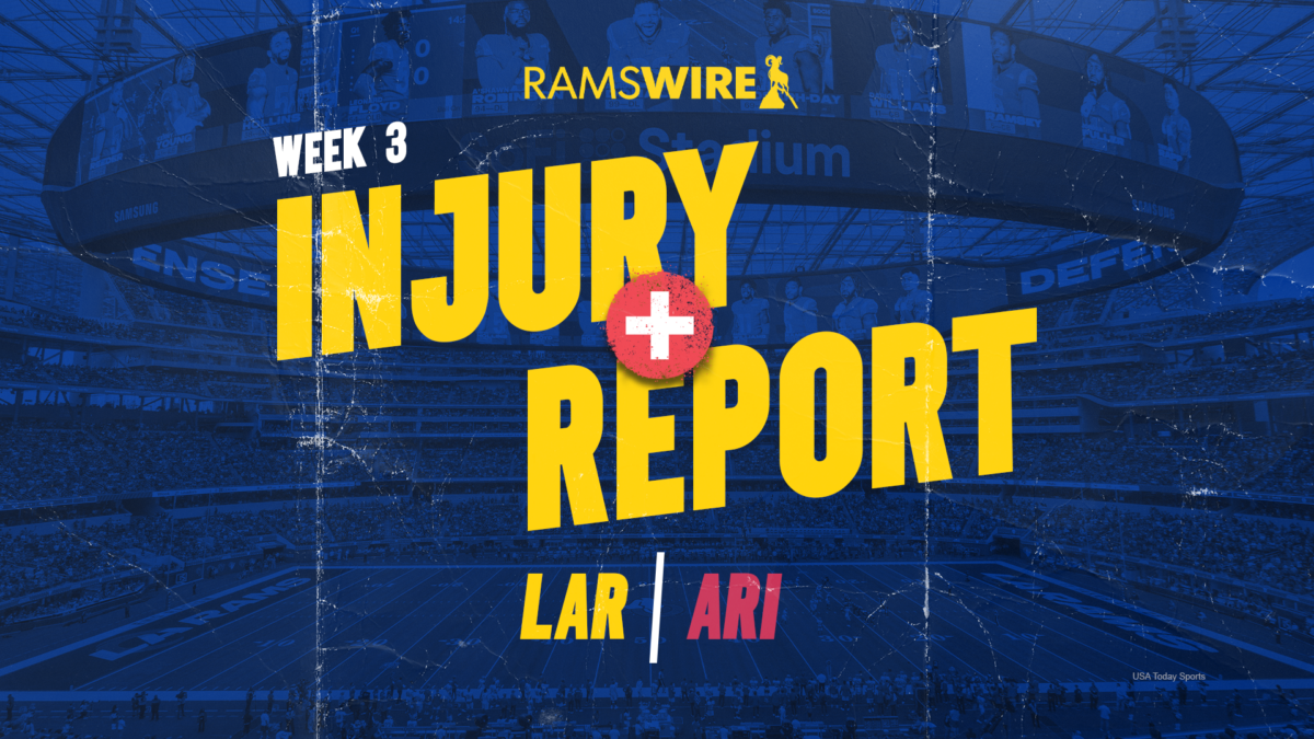 Rams dealing with O-line, secondary injuries in Week 3