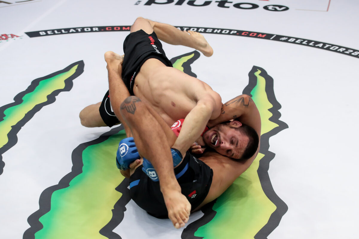 Luca Poclit’s insane choke at Bellator 285 was no fluke: ‘I practice it everyday in the gym’