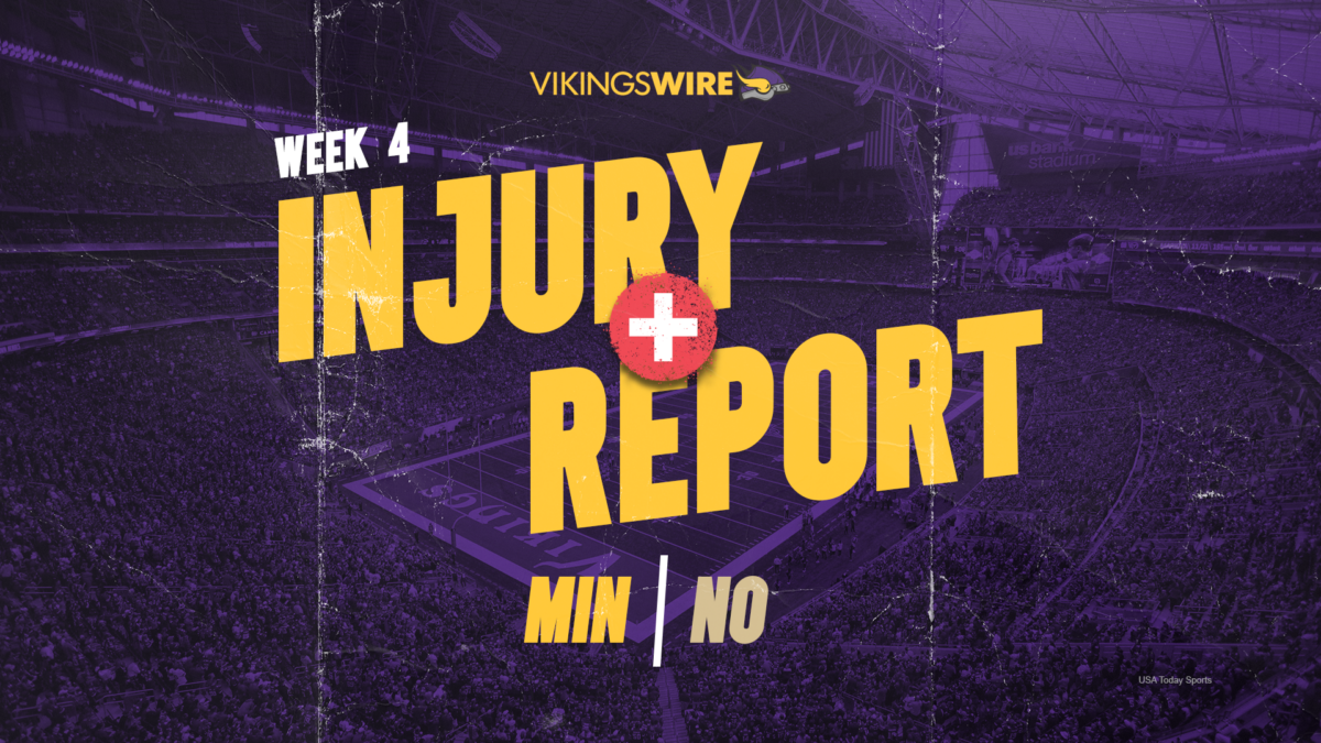 Vikings vs Saints injury report: Most players to date