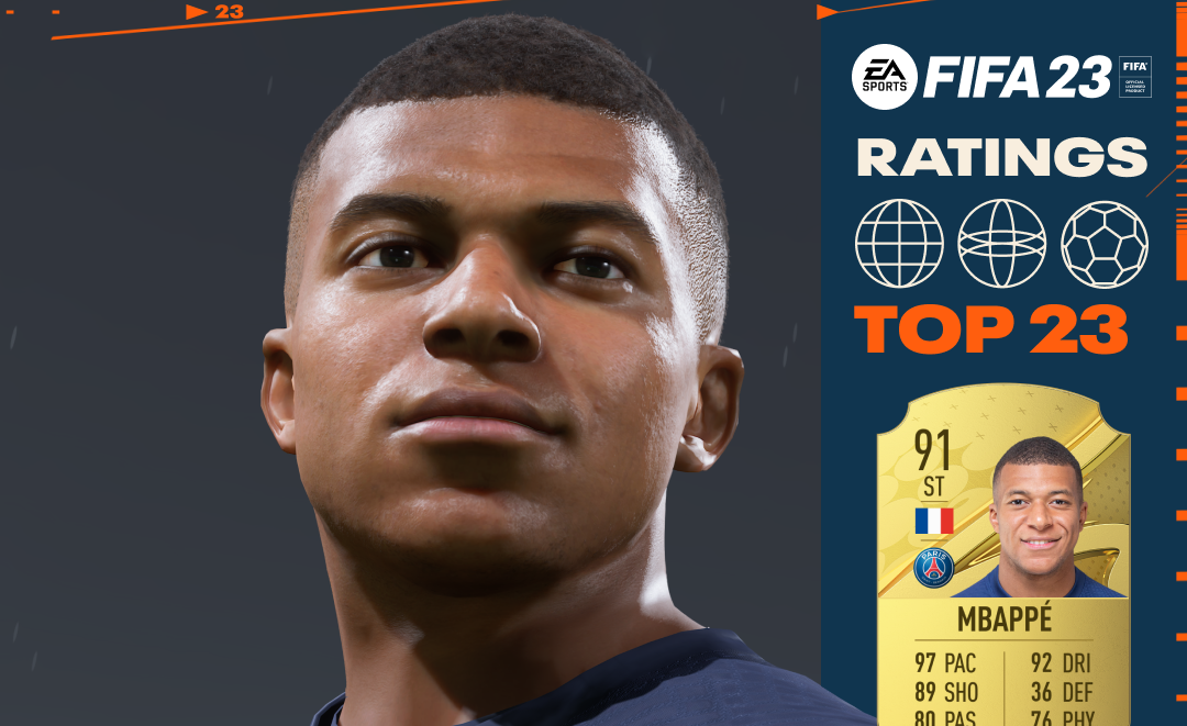 EA Sports reveals top 23 players in FIFA 23