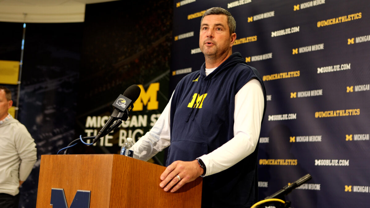 Everything Mike Elston said about Michigan football defensive front in Week 2
