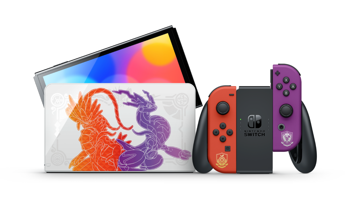 Pokémon Scarlet and Violet Nintendo Switch model has a release date set