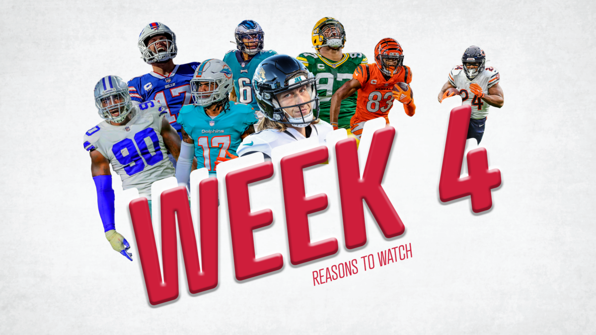 NFL Week 4: Reasons to watch each game