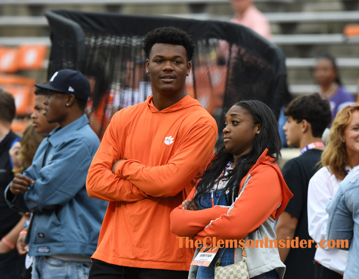 Clemson commit ‘felt a part of the team’ during first game visit to Death Valley