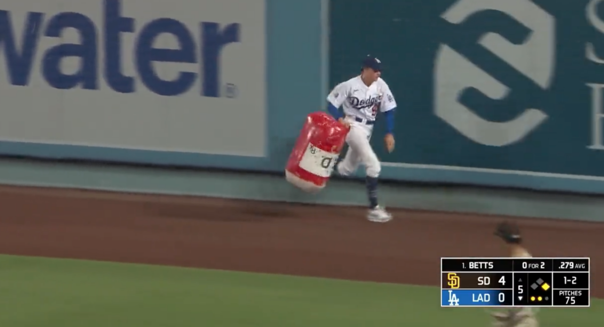 Dodger fans trolled the Padres about Fernando Tatis’ suspension by throwing an inflatable PED on the field