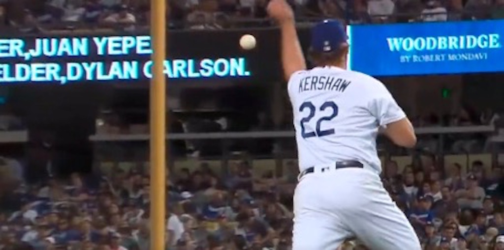 Clayton Kershaw forgot how to throw the ball to first base and MLB fans had so many jokes