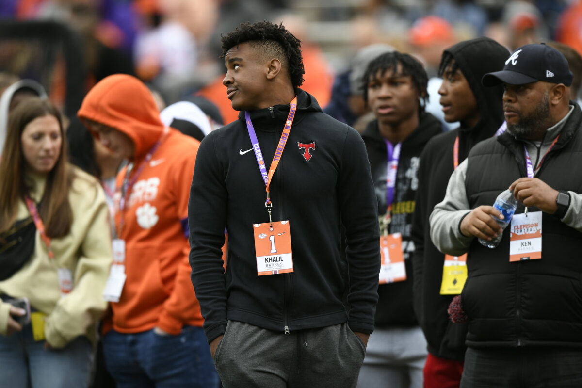 Clemson giving newly offered DB something to think about