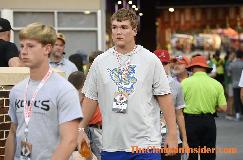 In-state OL very impressed by first gameday visit to Clemson