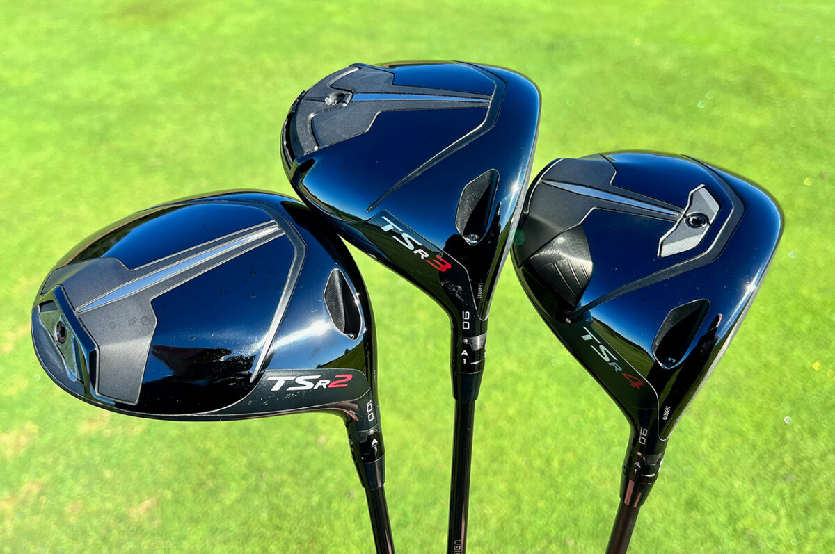 From every angle: Titleist TSR drivers