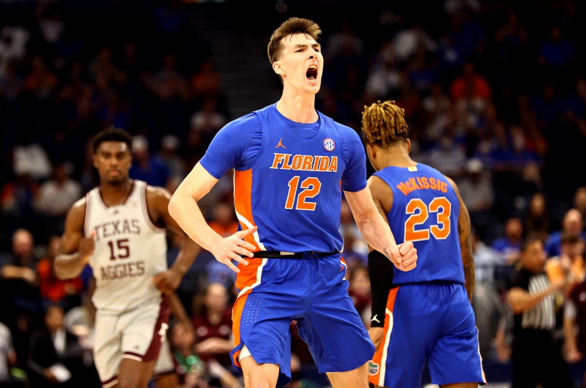 Florida F Colin Castleton at ‘100%’ after offseason surgery