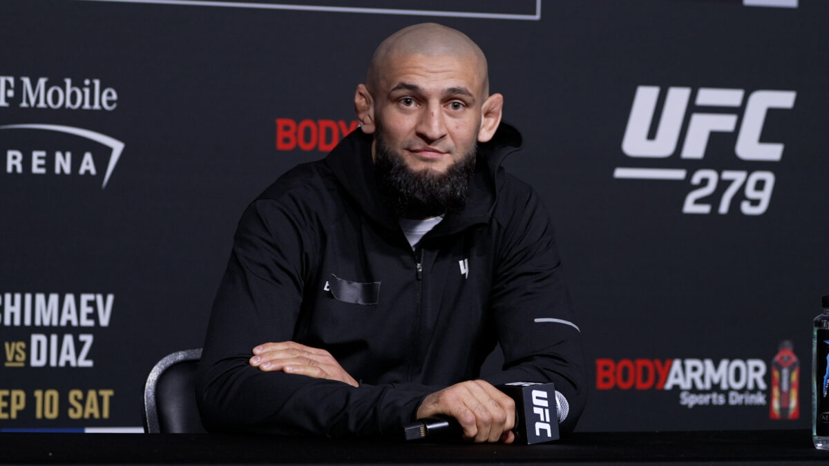 Khamzat Chimaev hopes Nate Diaz can ‘survive’ five rounds in UFC 279 headliner