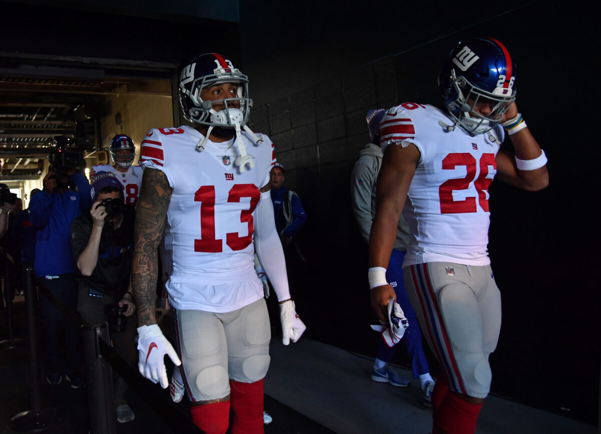 Saquon Barkley made a call to Odell Beckham Jr. immediately after Giants loss to Cowboys