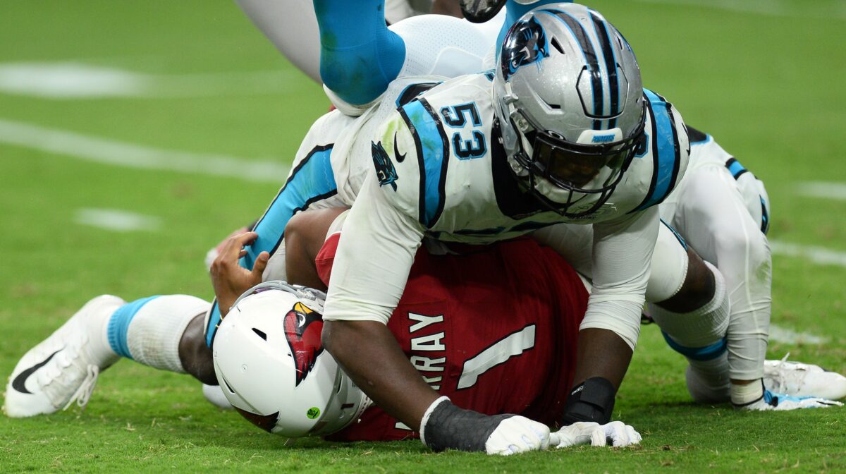Brian Burns on Panthers’ dominance of Cardinals: ‘It means something’