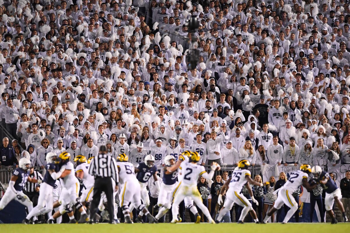 Survey says Penn State has the toughest road environment in college football