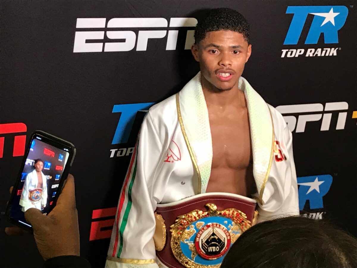 Shakur Stevenson misses weight ahead of what he claims will be his final fight before jump from 130 to 135 pounds