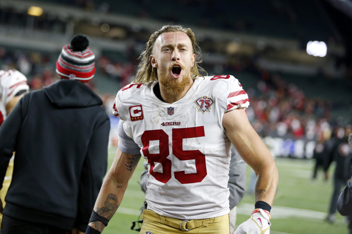 49ers injury report: George Kittle practices for 1st time