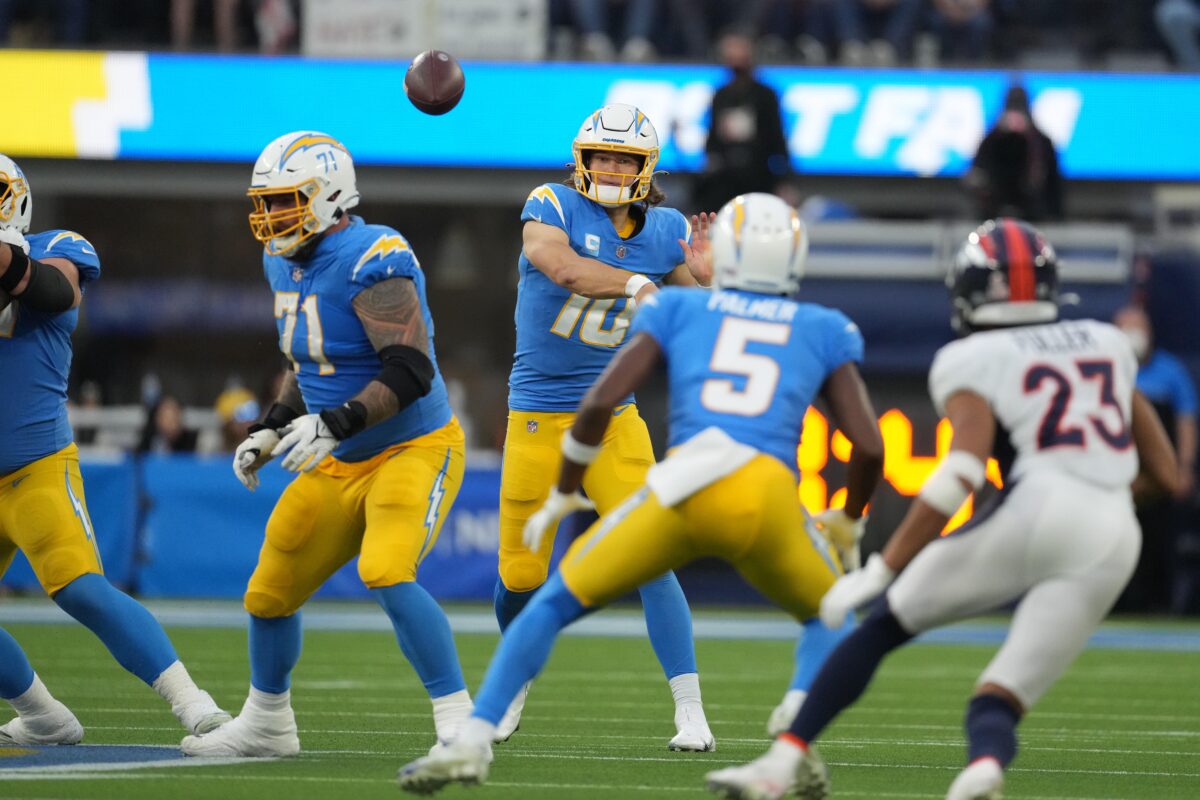 Projecting Chargers’ Week 1 offensive depth chart