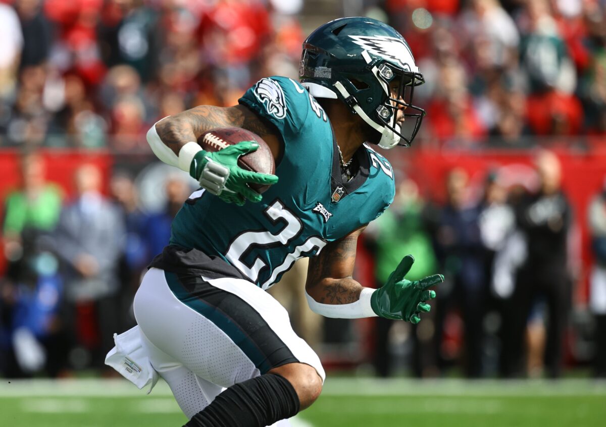 Eagles’ RB Miles Sanders says he’s absolutely ready to go for Week 1 at the Lions