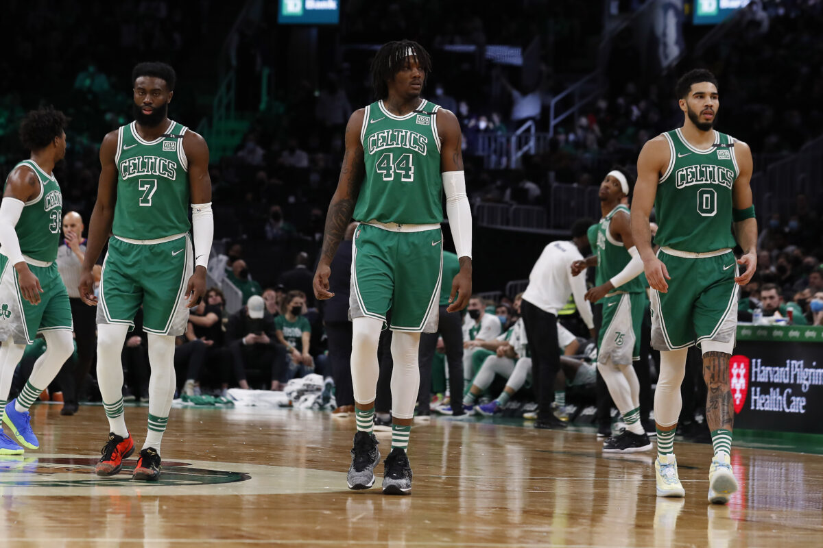 Where does the Boston Celtics’ starting five stack up in the Eastern Conference?
