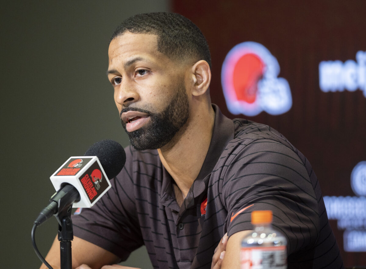 Browns GM Andrew Berry has still not waived a player he’s drafted