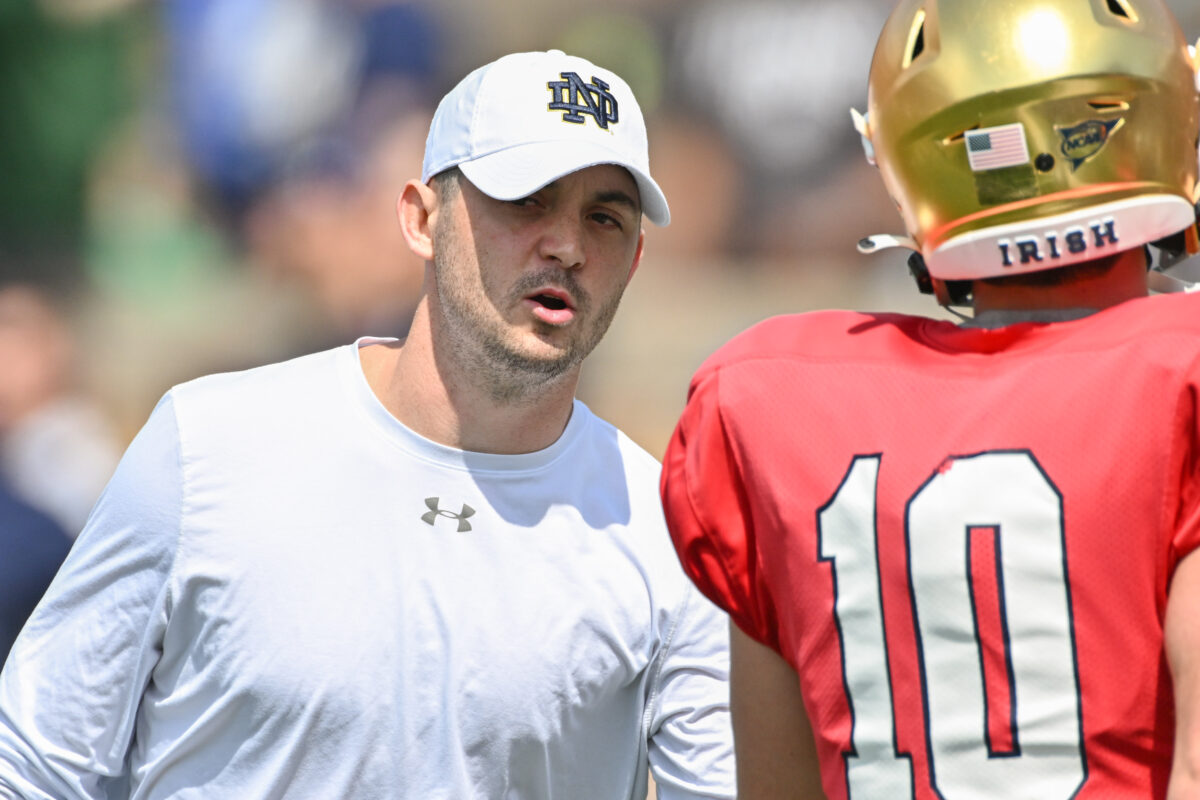 Notre Dame’s Tommy Rees named to Herbstreit’s top performing coaches of Week 4