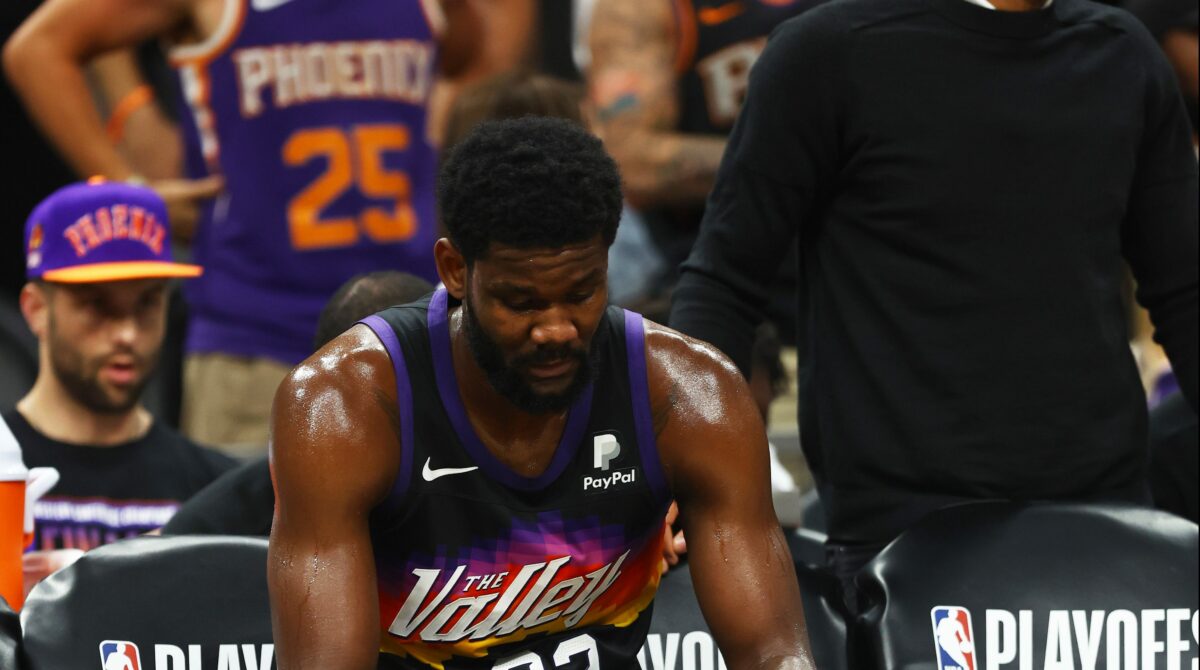 Deandre Ayton said it feels like there is a cloud hanging over the Suns right now, and he is right