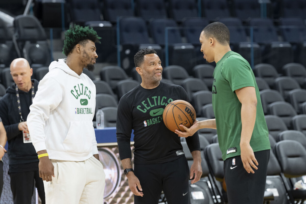 Celtics assistant coach Damon Stoudamire makes it clear his focus is on Boston’s success