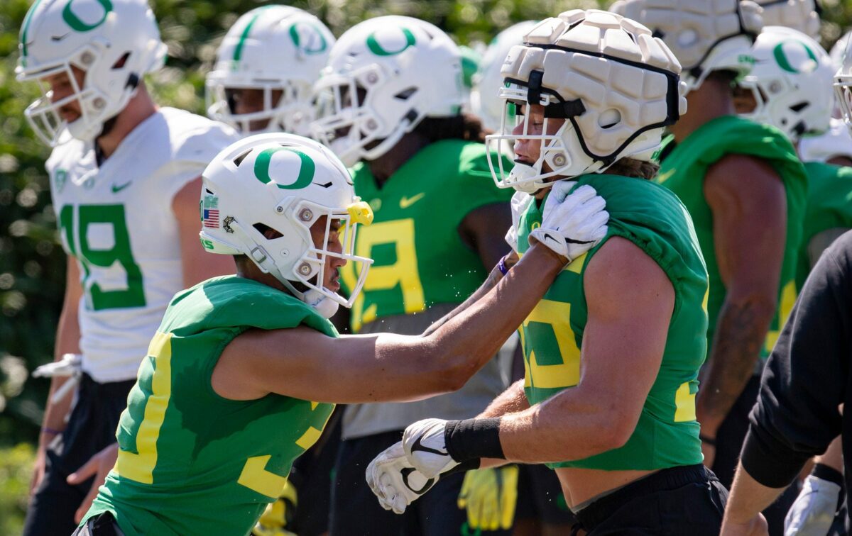 Oregon Practice Report: Starting OL absent as Ducks bounce back from Georgia loss