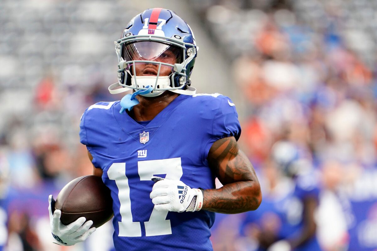 Giants rookie Wan’Dale Robinson will undergo MRI on knee