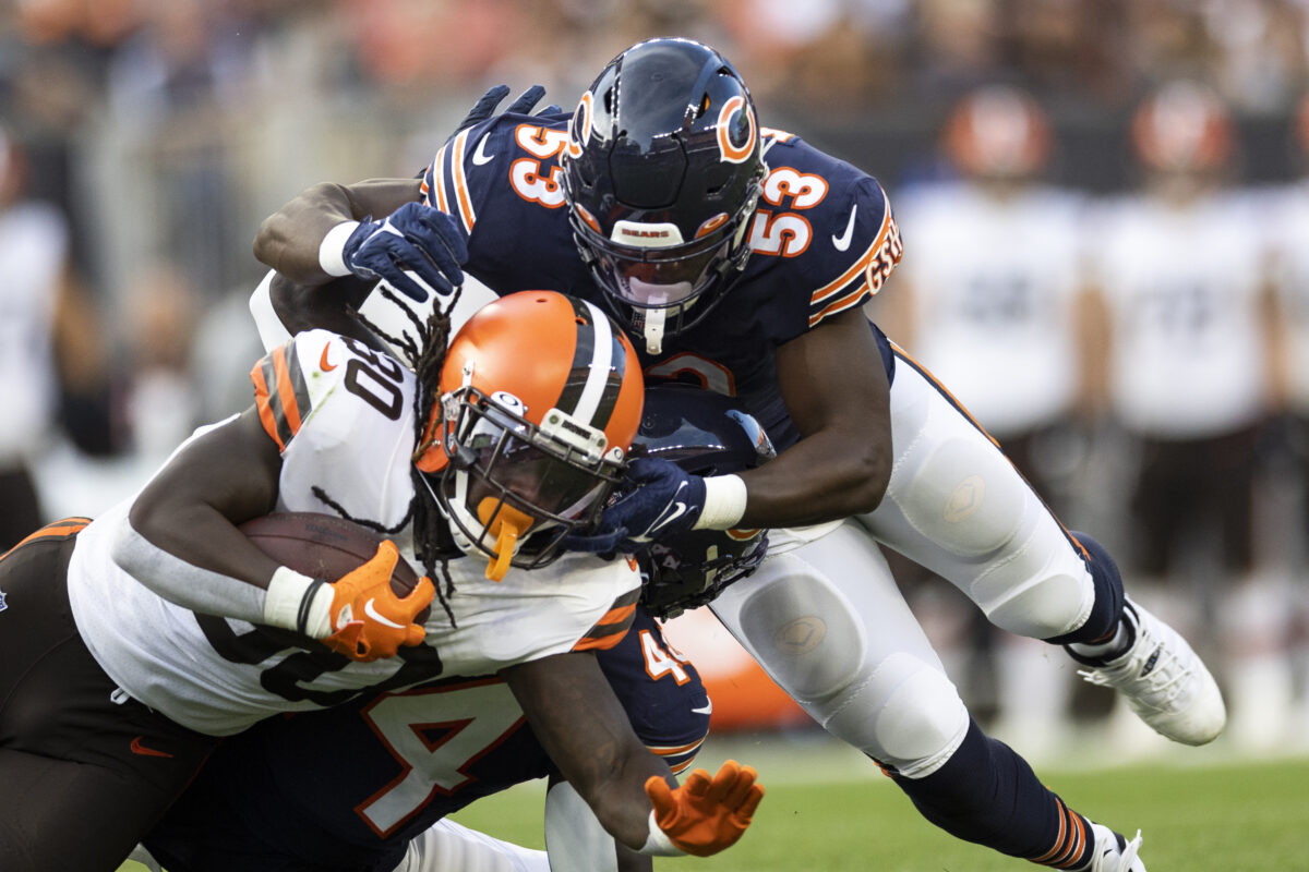 3 causes for concern as Bears face the 49ers in Week 1