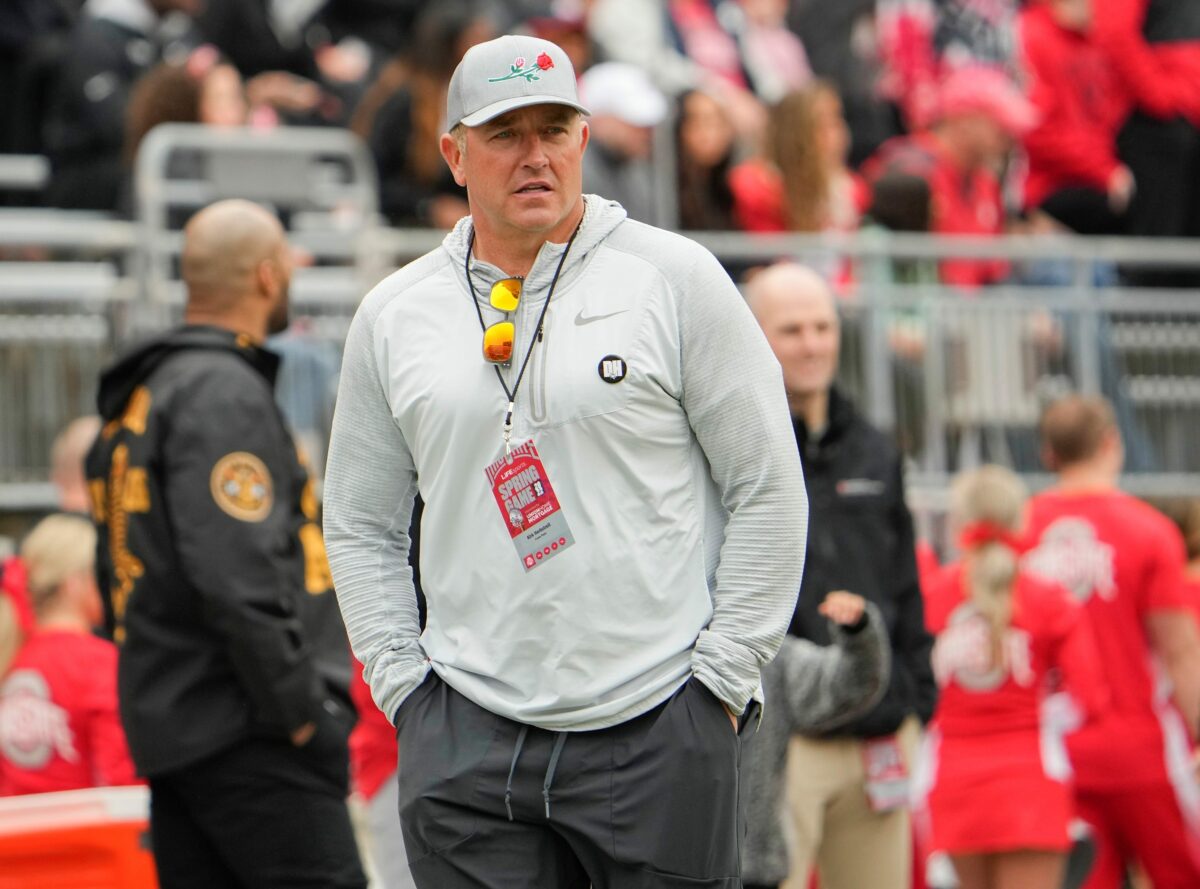 Kirk Herbstreit goes full dad mode when son enters Ohio State game