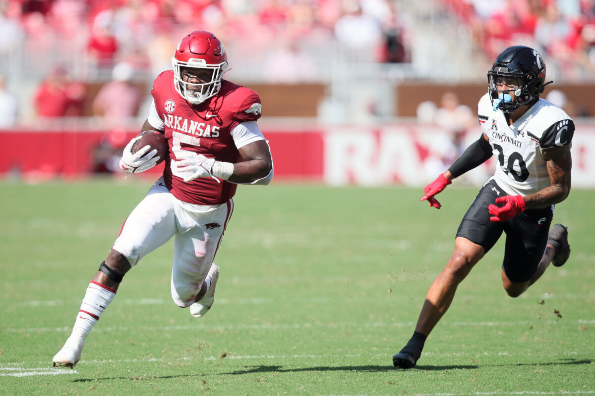 Arkansas takes massive leap in USA Today Sports’ College Football re-rank