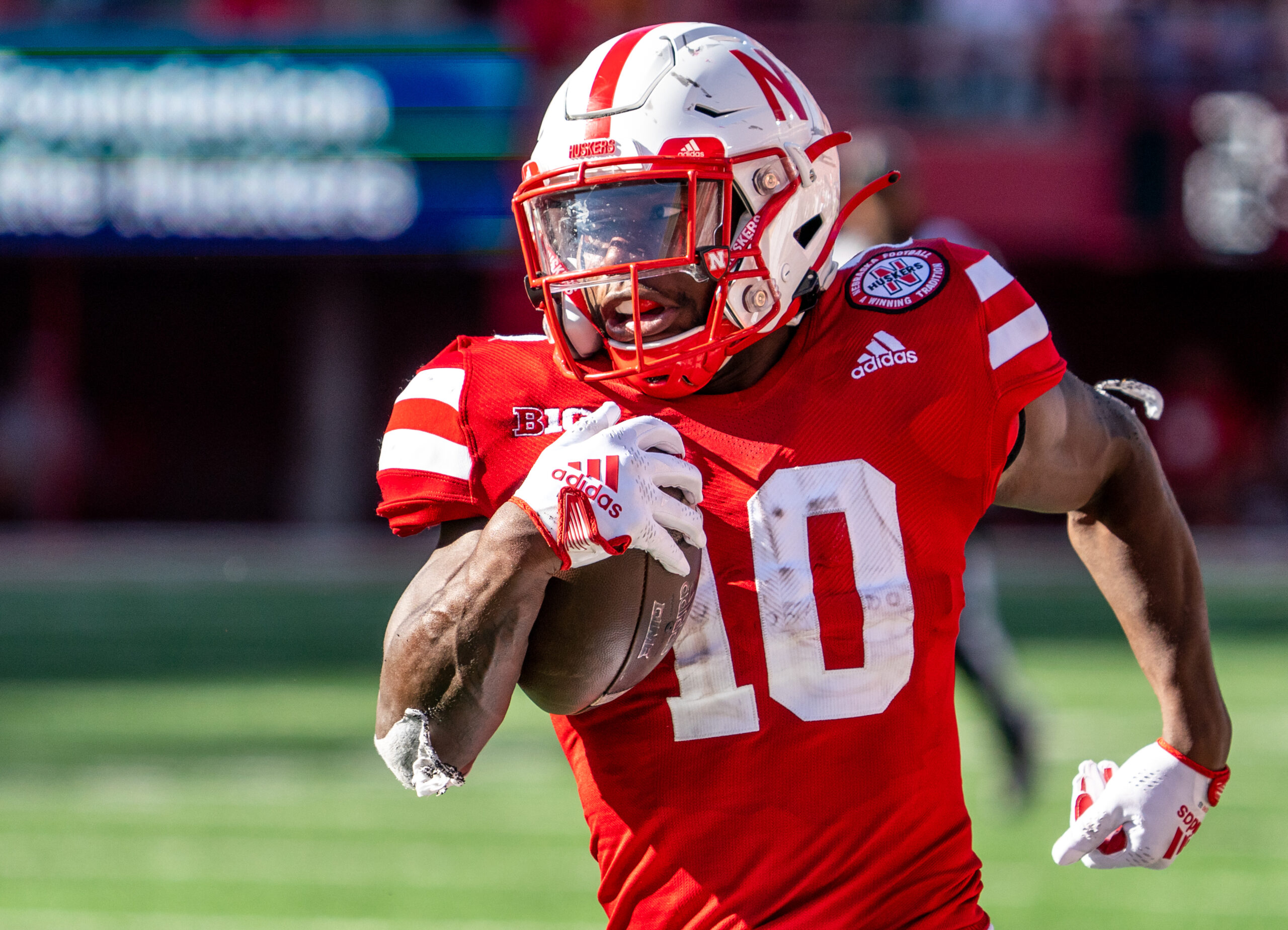 Nebraska’s ground game sparks first victory of the season