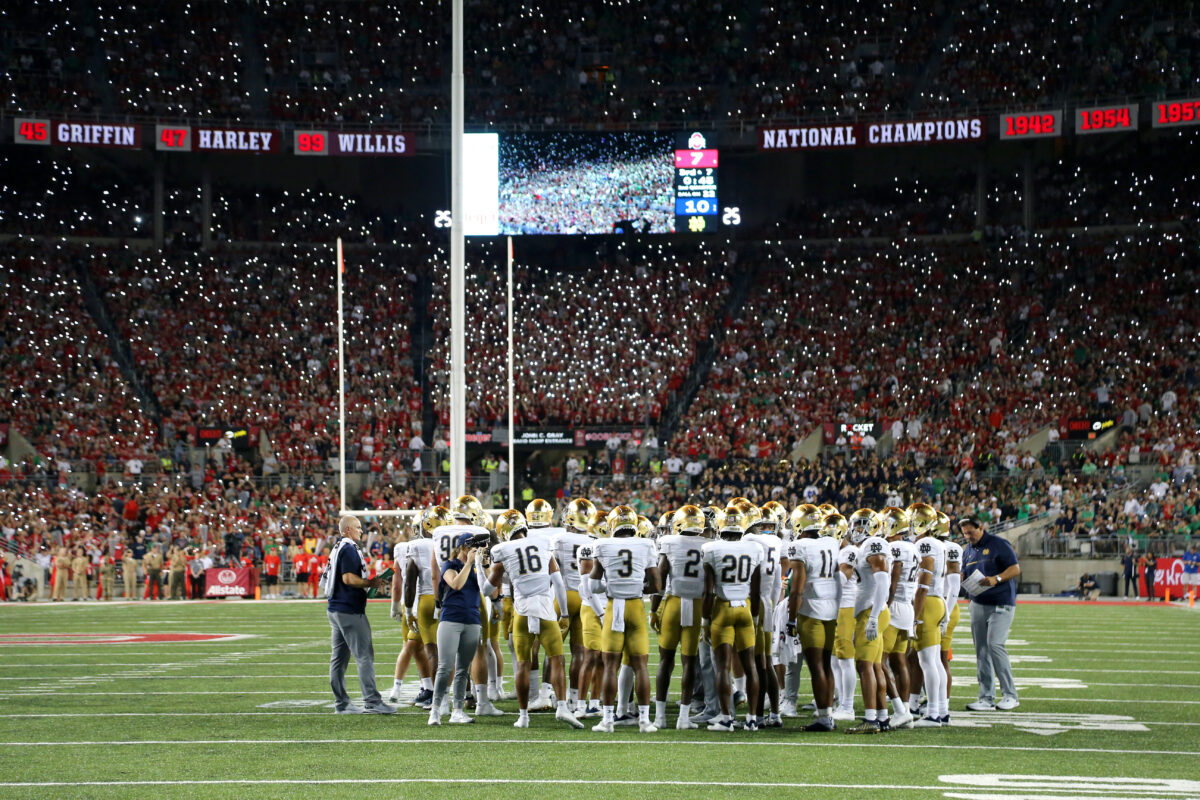 Notre Dame falls but how far in lastest USA TODAY AFCA Coaches Poll