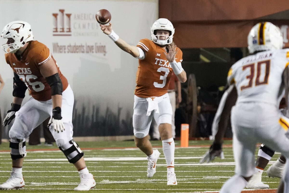LOOK: Best photos from Texas’ 52-10 victory over Louisiana Monroe