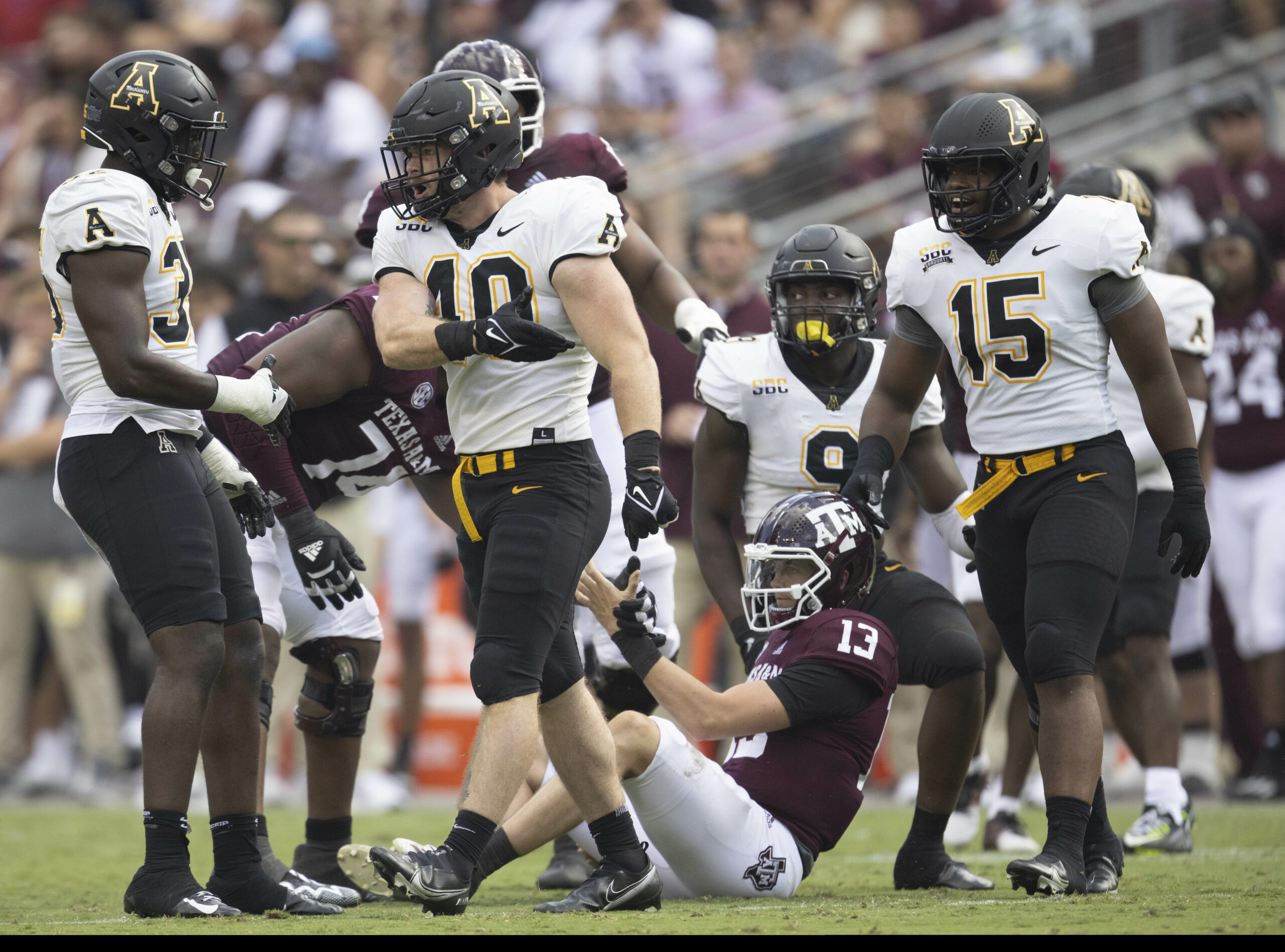 Appalachian State staggers Texas A&M in College Station