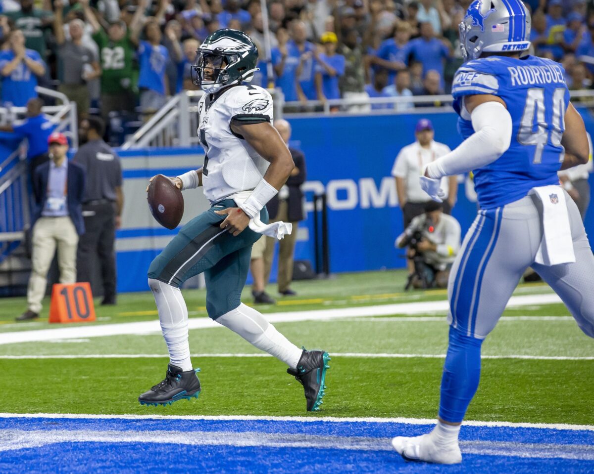 Takeaways and observations from Eagles 38-35 win over Lions in Week 1