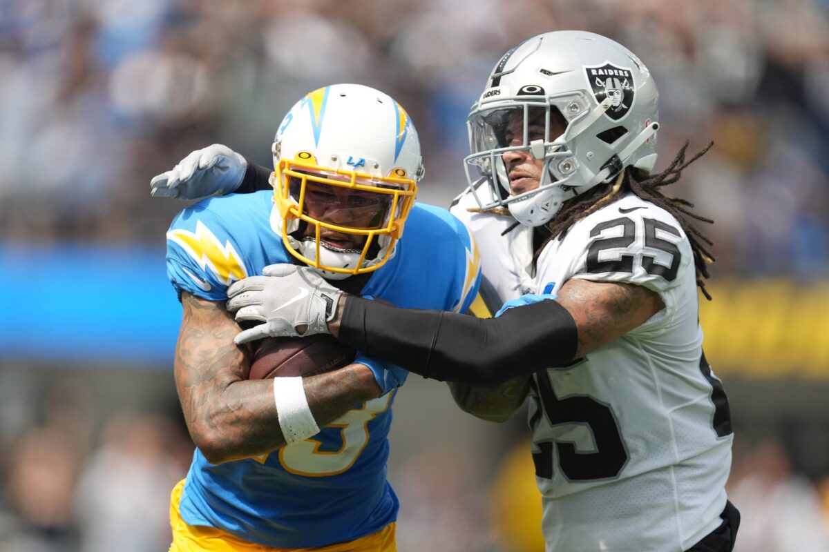 Injuries pile up for Raiders in season opener vs Chargers