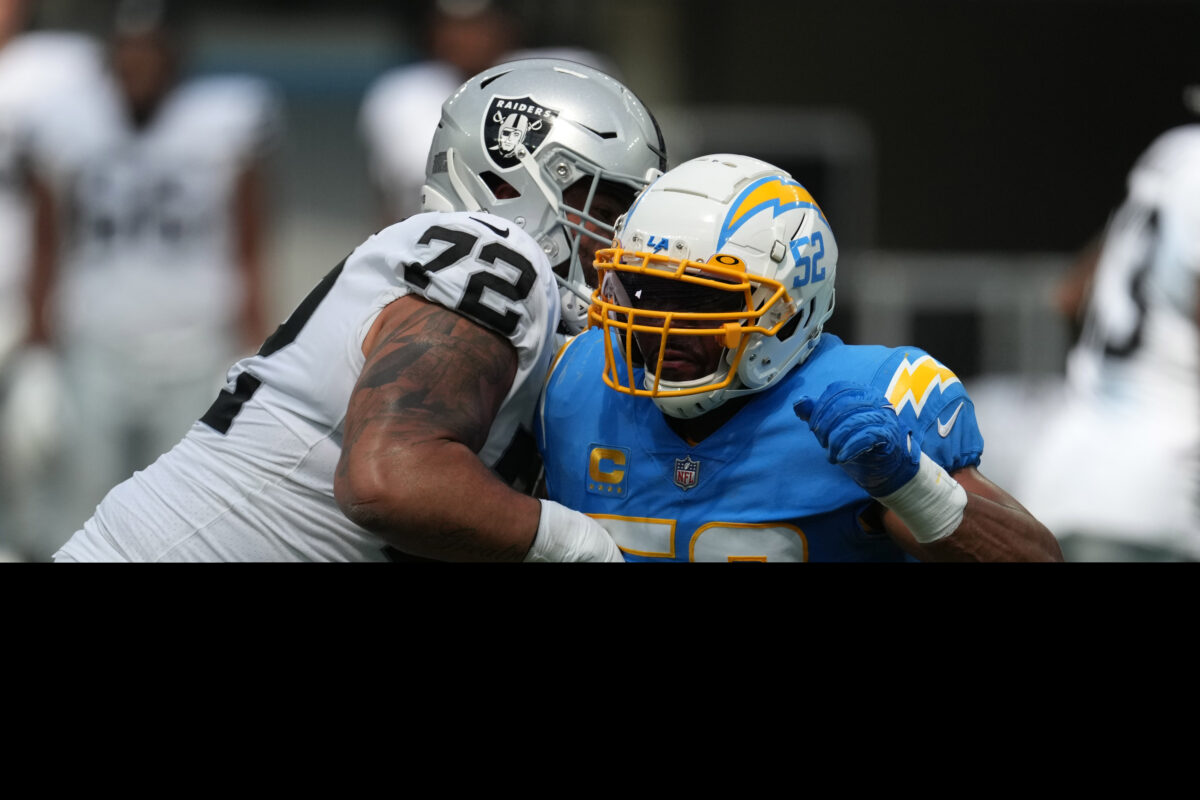Khalil Mack lights out in his debut as a Charger