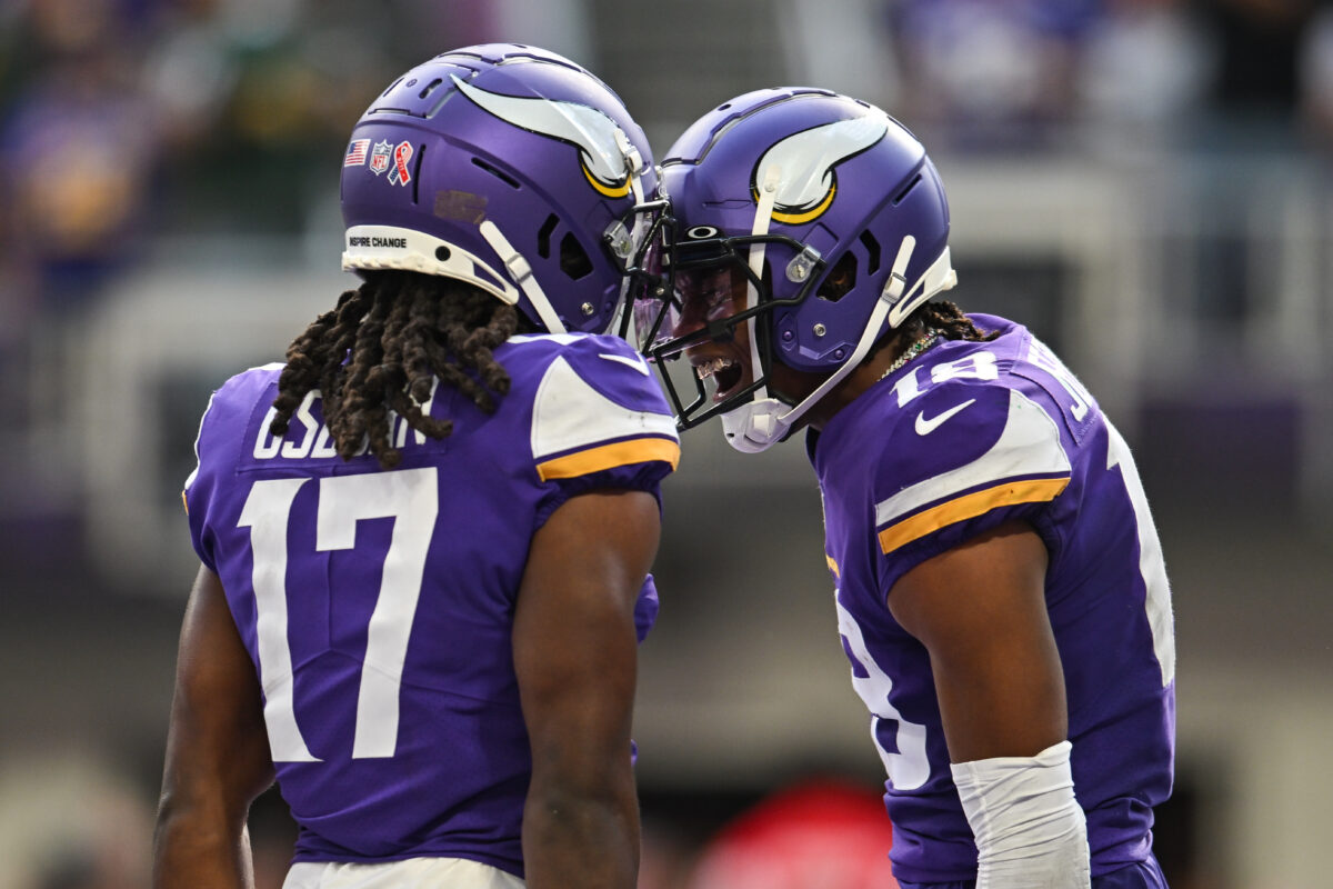 The Vikings are over .500 for the first time since 2019
