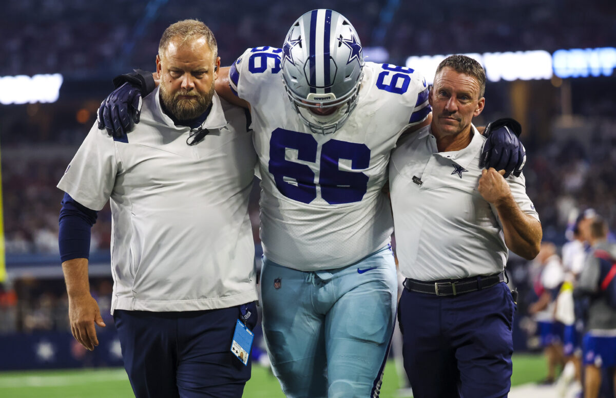 Cowboys’ OL shuffle continues; Connor McGovern to miss time with high ankle sprain