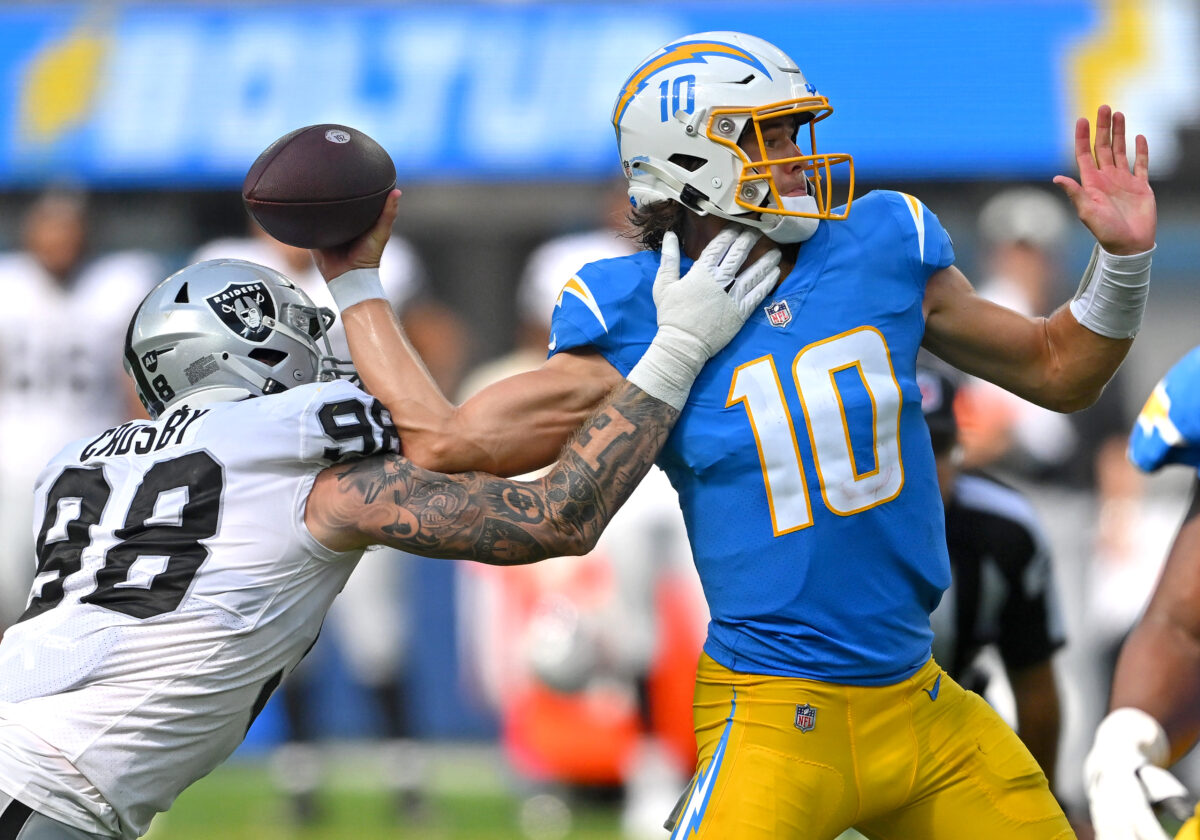 Ballers & Busters for Raiders Week 1 vs Chargers