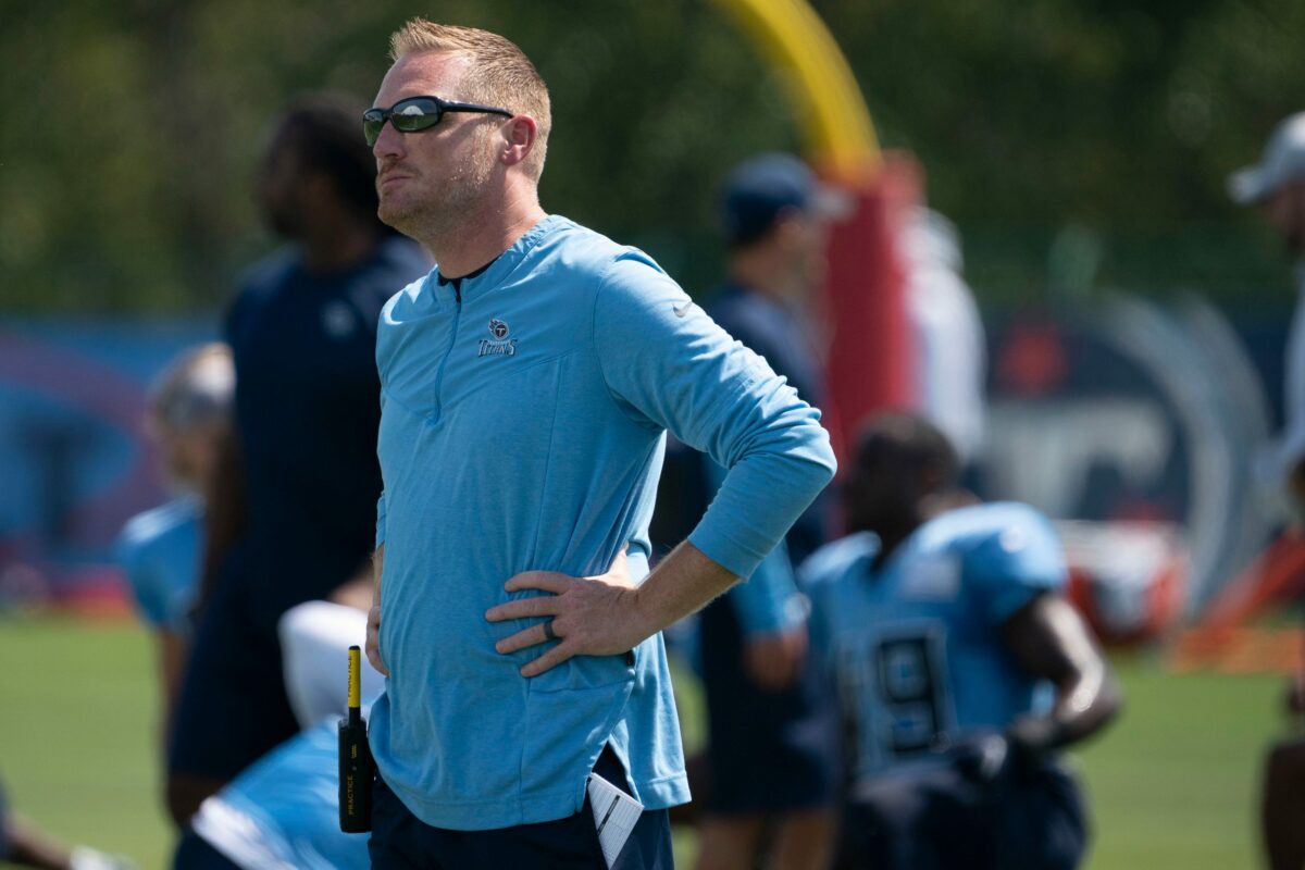 Titans OC Todd Downing admits mistakes in Week 1 play-calling