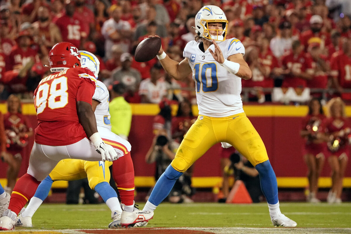Key takeaways from first half of Chargers vs. Chiefs