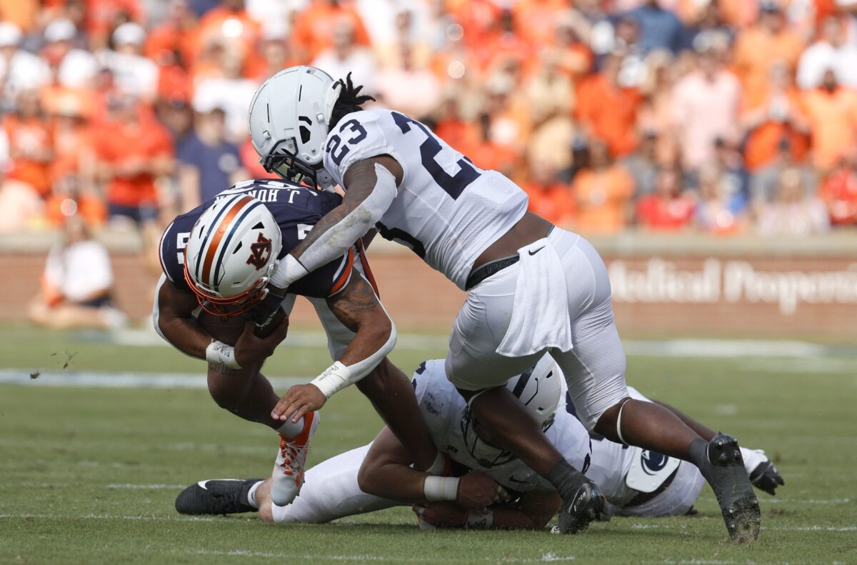 Penn State leads Auburn at halftime, here are the highlights