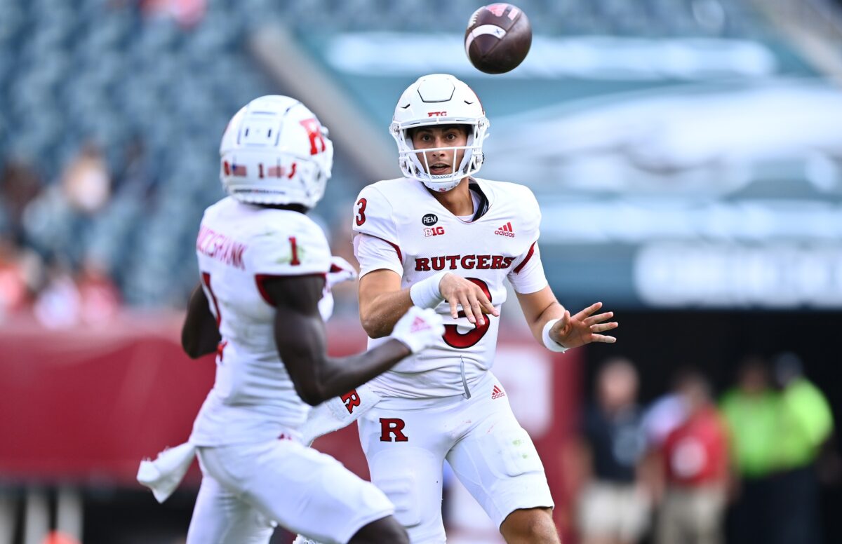 The uncertainty of the Rutgers quarterback quandary has Iowa guessing a bit