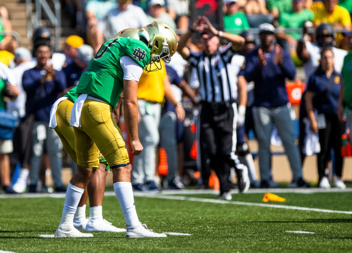 Should Notre Dame add another quarterback next year via the transfer portal?