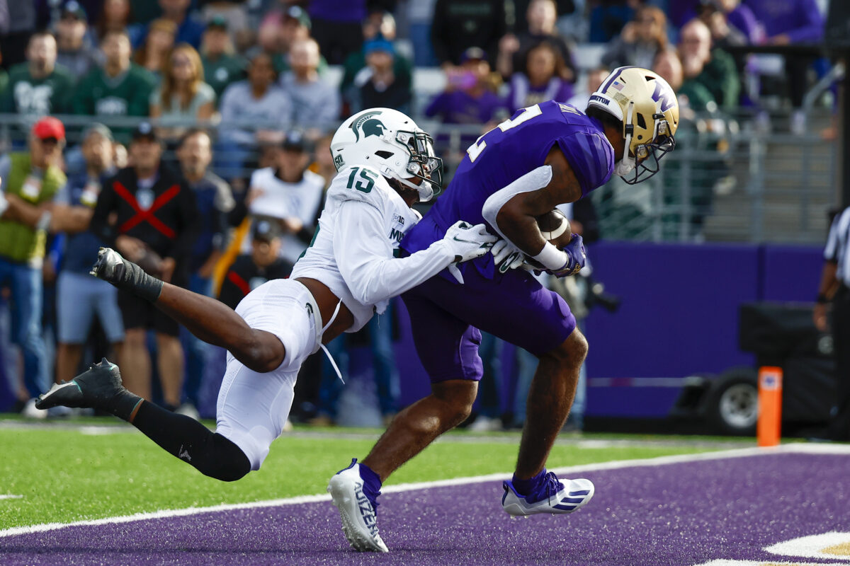 MSU defense gets shredded by Washington as Spartans suffer disappointing loss on Saturday